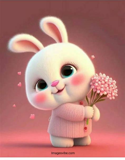 cute rabbit dp|Cute dp's for girls .